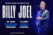 Billy Joel Tickets Edinburgh and Liverpool 2025